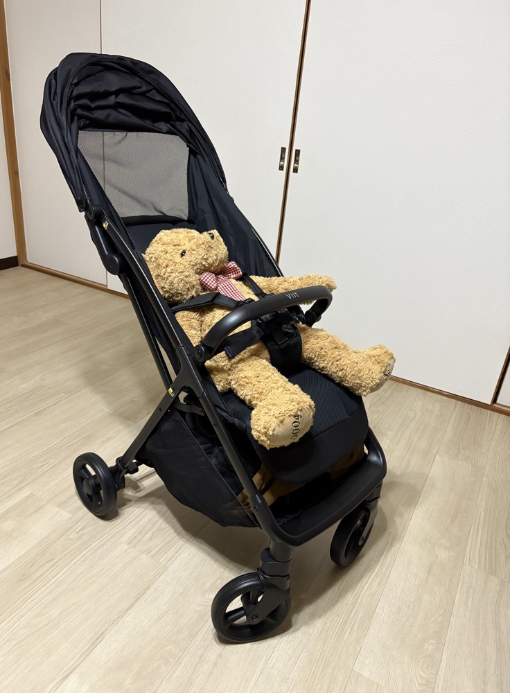 ヴィットのフロントバーと5点式ハーネス